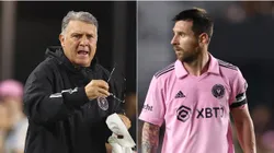 Gerardo Martino y Lionel Messi.