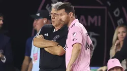 Martino se refirió a la opción de Messi en Barcelona por cuatro meses.