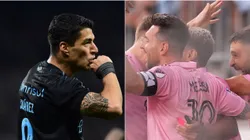 Luis Suárez y Lionel Messi.