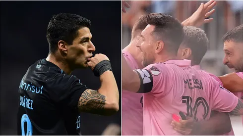 Luis Suárez y Lionel Messi.