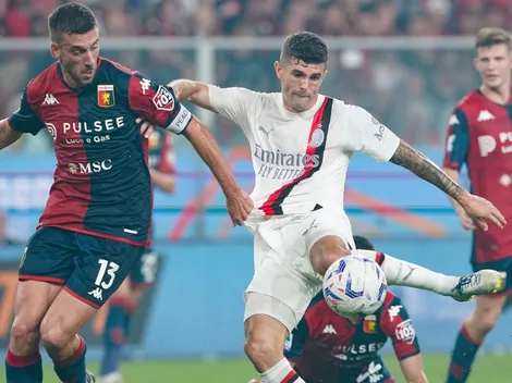 Milan triunfa en loco final con gol de Pulisic y dos arqueros expulsados