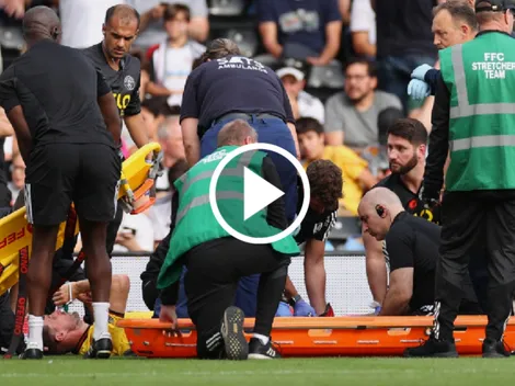 No apto para sensibles: horrible lesión de tobillo en Fulham vs Sheffield United
