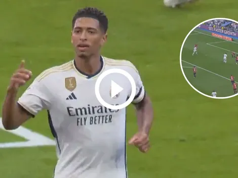 Golazo de jugador élite: Bellingham hace estallar al Bernabéu tras gran jugada colectiva