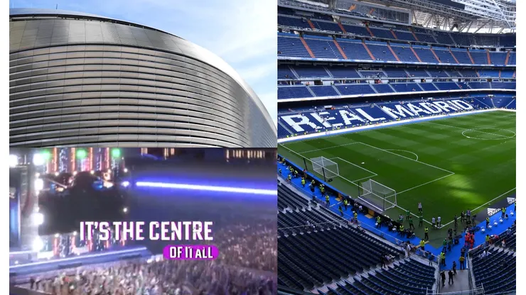 Estadio Santiago Bernabéu.