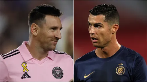 Lionel Messi y Cristiano Ronaldo.