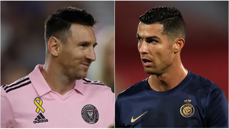 Lionel Messi y Cristiano Ronaldo.
