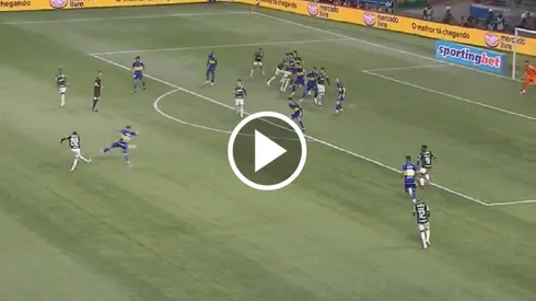 Piquerez salvó al Palmeiras de la catastrofe.