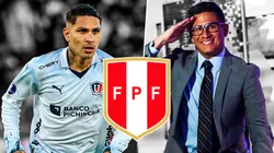 Paolo Guerrero y Erick Osores.