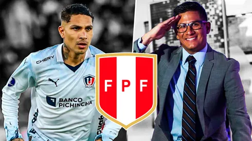 Paolo Guerrero y Erick Osores.