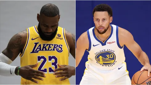 LeBron James y Stephen Curry.