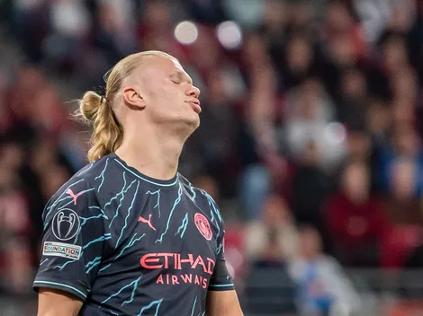El dato de Haaland que preocupa a Manchester City