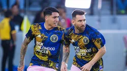 Messi y Facundo Farías, figuras de Inter Miami.