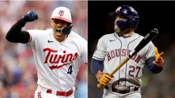 Carlos Correa y José Altuve.