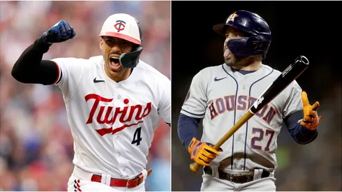 Carlos Correa y José Altuve.