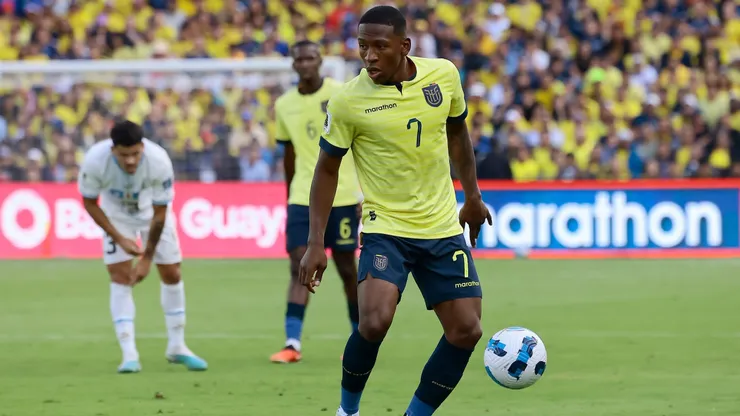 Pervis Estupiñán - Selección Ecuador 2024. Foto: Getty.