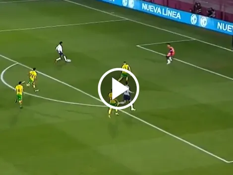 Jhojan Julio tuvo el gol para Liga de Quito, pero falló increíblemente