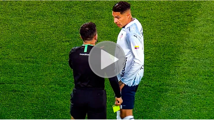 Paolo Guerrero y Liga de Quito.