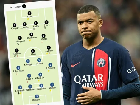 Como pasaba con Messi: L'Equipe reprobó a Mbappé