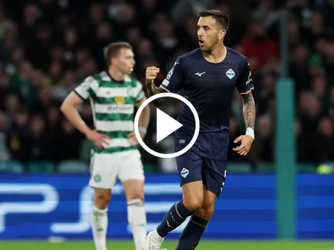 Matías Vecino anotó para Lazio en Champions League