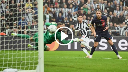 El zurdazo de Miguel Almirón para vencer a Donnarummma.