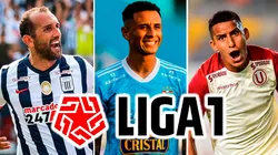 Alianza Lima, Sporting Cristal y Universitario.