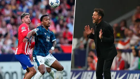 Rodrigo De Paul fue reemplazado en el entretiempo de Atlético de Madrid vs. Feyenoord y volvió a preocupar con su estado físico. Getty Images.