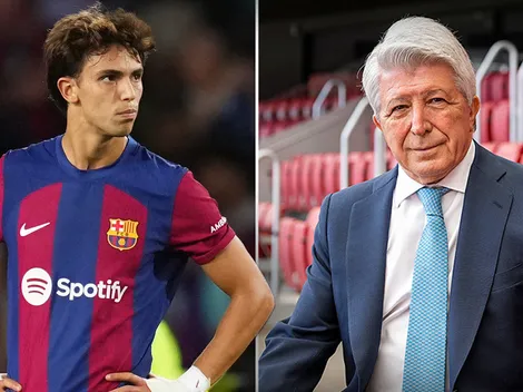Cerezo: "Joao sabe que es jugador del Atlético cedido en Barcelona"