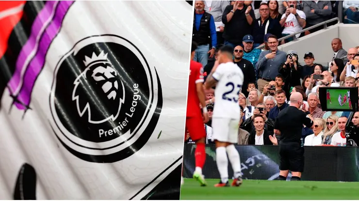 La Premier League reconoció que la decisión del arbitraje en el gol de Luis Díaz vs. Tottenham fue incorrecta. Getty Images.