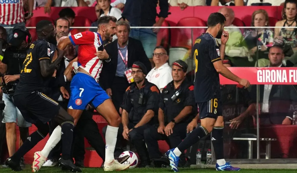 Roja a Nacho en Girona: Getty Images