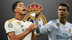 Jude Bellingham y Cristiano Ronaldo.