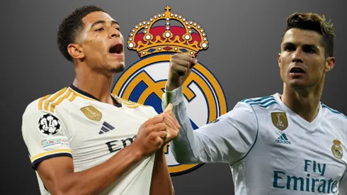 Jude Bellingham y Cristiano Ronaldo.