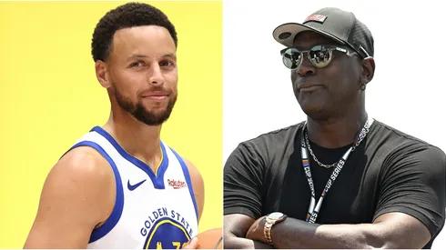 Stephen Curry y Michael Jordan.