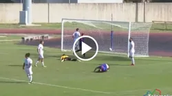 Jugador desmayado luego de anotar en la Serie D de Italia