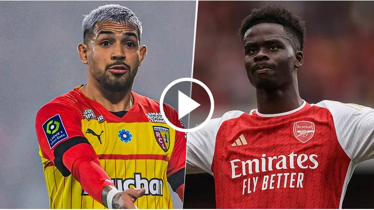 Lens vs. Arsenal por la Champions League.