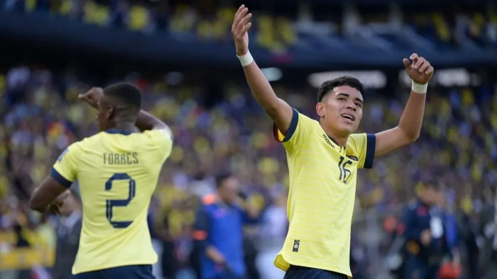 Kendry Páez fue una de las figuras en la remontada de Ecuador ante Uruguay en el inicio de Eliminatorias.