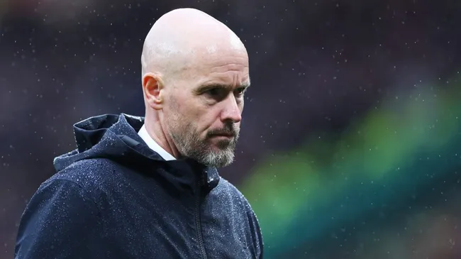 Erik ten Hag, en problemas en Manchester United (Getty Images).