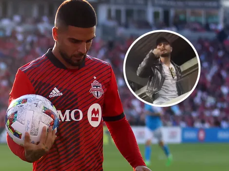 Insigne pide disculpas tras un tenso cruce con un fanático del Toronto FC