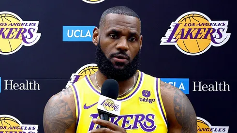 LeBron James, estrella de Los Angeles Lakers.