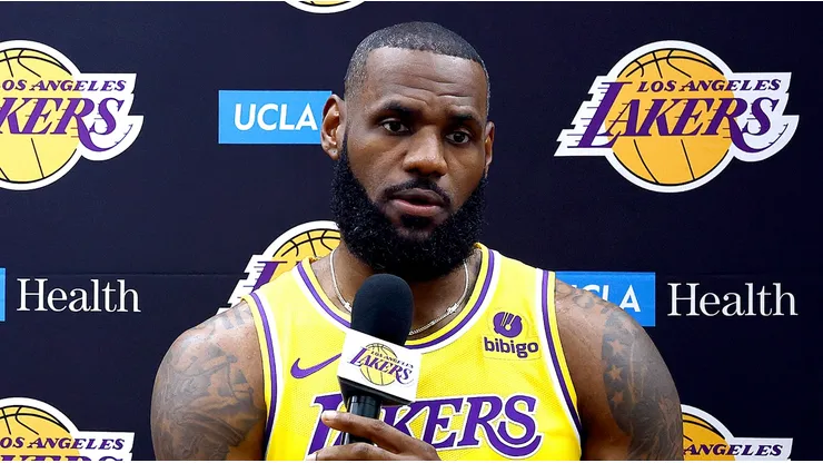 LeBron James, estrella de Los Angeles Lakers.