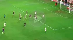 Piero Quispe se convirtió en Lionel Messi y casi anota el gol del año