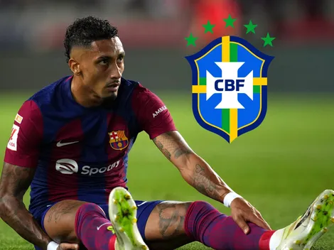 Raphinha fue desafectado de Brasil y ya anunciaron a su reemplazo
