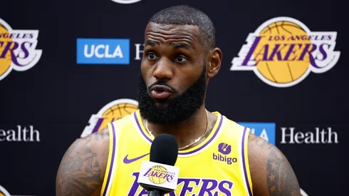 LeBron James, estrella de Los Angeles Lakers y la NBA.
