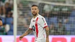 Papu Gómez emitió un comunicado con el que confirmó que está sancionado por dos años por doping positivo. Getty Images