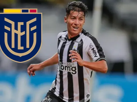 ¿Para que lo vea Félix Sánchez? Alan Franco participó en el gol de Atlético Mineiro