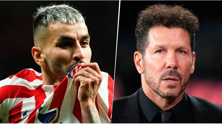 Juanjo Maqueda dijo que Ángel Correa es un "falso" y que Diego Simeone es un "tramposo". Getty Images.