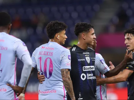 ¡Saltaron chispas! El fuerte cruce entre Kendry Páez y Alexis Zapata (VIDEO)