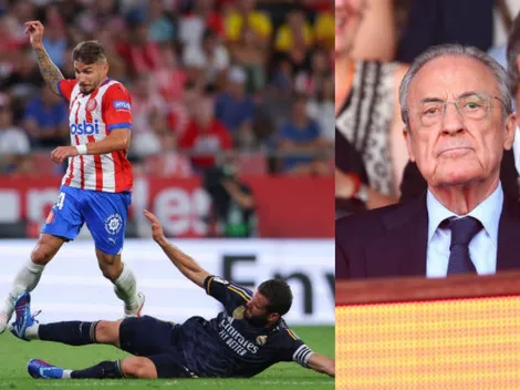 Florentino Pérez llamó a Girona tras la lesión de Portu