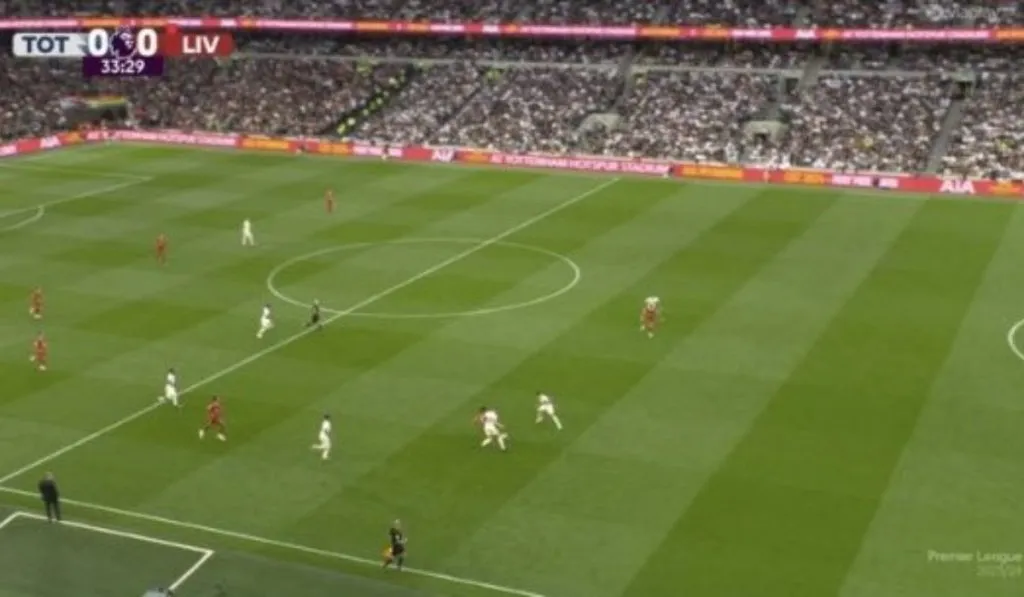 Jugada del tanto anulado a Luis Díaz: TW