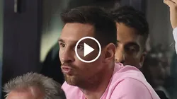 Lionel Messi en el estadio de Inter Miami.