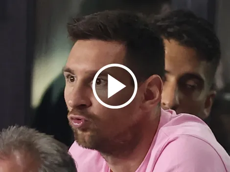 Video: Así cantaron contra Messi en el estadio de Inter Miami